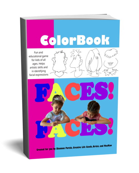 Image of the PDF ColorBook-FACES!