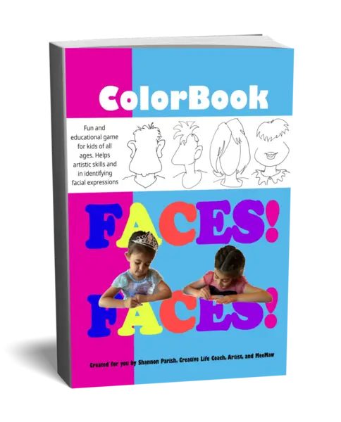 Image of the PDF ColorBook-FACES!